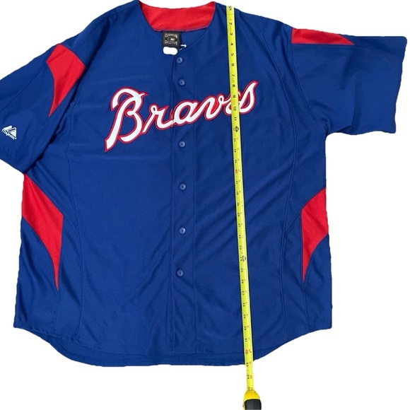 Atlanta Braves Dale Murphy Cooperstown Retro Jersey Men’s 2XL Throwback MLB - Picture 4 of 6